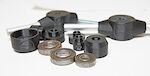 Old bearings serviced using Momentum Cycle's tools