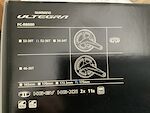 New Shimano Ultegra Fc R8000 Crankset 175mm 52/36