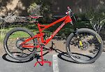 Banshee Titan enduro complete bicycle X-LARGE/RED