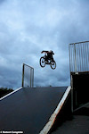 Boost out of halfpipe. Taken by: Robert Loughlin