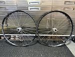 custom silver oneup hubs w/raceface ARC30 rims NEW