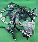 SHIMANO XTR 9120 Brakes with Rotors & NEW Pads