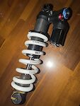 DHX2 with cane creek valt 550lb spring.