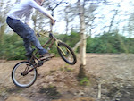 Just down at teh local trails bringing the bars back after an x up