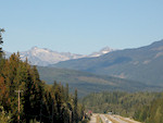TransCanada highway  and mountain view