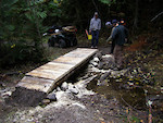 New bridge over Cousins Creek