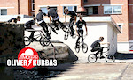 sequence shot of Oliver Kurbas doing a 180 wallride to 180 out by Dmitri "demz" Shushuyev