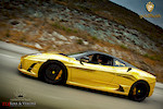 Gold Ferrari 430 Scuderia