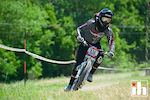 Cierra Smith races at the US Open of Mountain Biking at Diable Freeride Park at Mountain Creek Resort in Vernon, NJ