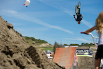 Paul Basagoitia at the 2011 Sea Otter Jump Jam and Best Whip contest