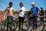 Mike Montgomery, Cam McCaul and Sam Dueck at the 2011 Sea Otter Jump Jam and Best Whip contest. Top 3, Cam won...