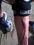 2010 Sea Otter DH, some nice gashes