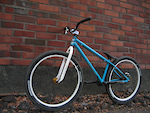 I finally get my front wheel and i put brake back on. Commets plz ;)
Frame:NS Bikes Traffic
Fork:Dartmoor Bronx
Headset:Syncross

FrontWheel: Hope Pro 2 Hub, DT Swiss spokes, NS Bikes Fundamental Rim

RearWheel: GT Hub, DT Swiss Spokes, Alexrims DM32 Rim
Tyres:Schwalbe Table Top

BB:Dartmoot
Cranks:GT
Pedals: Eclat Surge
Seat:Eclat Compo
Stem:DK Alpha
Bars:NS Bikes District
Grips:NS Bikes Martin Söderström Signature
Brake:Clarks Skeletal