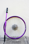 Spank TweetTweet rims on a white halo hub with white spokes, 135mm qr cassete and disc brakes aren't for sale but i can include them.
Blackspire handlebar with intense grips, both for sale

http://www.pinkbike.com/buysell/874433/
http://www.pinkbike.com/buysell/874435/
