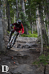Stage one of Trestle Enduro, chainless dh. Brian won by 13 seconds.