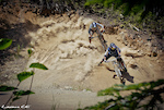 2up Drifts with Yann and Martin on a very summer day in Whistler Bike Park - Laurence CE - www.laurence-ce.com
