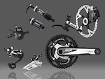 The 2013 SLX group looks great and it is nearly as brilliant on the technical side as XTR. We expect to see SLX on performance bikes priced in the $3000 range.
