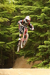 (A Coast mountain photograph picture) Me in the whistler bike park on Heart Of Darkness