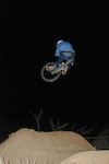 trick jump at night
