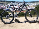 Enduro with 180mm Float and 7" EVO rear end at Sea otter 2012