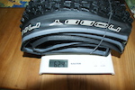 Schwalbe nobby nic performance, 624grams. claimed weight 590grams.