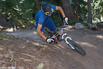 Dylan Wolsky (The Nomads) in good form on stage #1 of the 2012 Oregon Enduro final weekend.