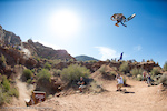 Thomas Genon won Joyride this year, and he threw down some beautiful airs here in Utah. Unfortunately it wasn't enough.