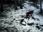 Riding happens all year even in Whistler winter