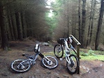 My idea of heaven a good mates company,two nice bikes and a view like that to ride into! FAST!!!!!!!!