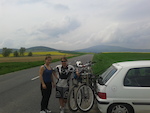 On the way to Ślęża mountain, enjoying the view ;)