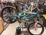 Fuck yea dh bike. Old school yeti at 39.7lbs with a spare parts build 

Full guide and dh tires are in the process right now.