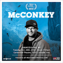 McConkey Movie Premiere in Vancouver and Whistler