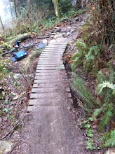 Slippery Gear Jammer Ladder bridge (before)