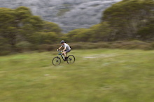 Trying out panning with my dad