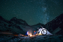 The life of the Yeti media crew is not all popping light and singletrack. It can be fun, but usually it is long days fighting the weather to get one shot or a few seconds of footage. Shown here in the fall camping at 10,000 feet high in the San Juan mountains. All that work just to be at the right spot for first light. 

Look for the San Juan’s “Feature” in spring/summer 2014. #ProvenHere

Photo: Joey Schusler