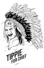 Front of Tippie Shirt - art by Micayla Gatto
