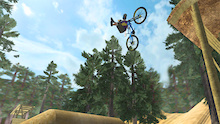 Screenshots from the upcoming Mobile MTB game: Stoked! (working title)