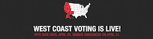 West Coast Voting Logo