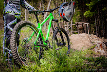 My bike is ready for the next contest - http://www.pinkbike.com/news/rockstar-beskidia-downhill-in-poland-2014.html. Many thanks for Exteme-Pro !! NS Bikes Surge Evo 2014, Rock Shox Domain 318 Coil, Mozartt WoG, ANVL Forge, HCC Components and other parts. Photo by W&amp;W Artfoto / https://www.facebook.com/wwartfoto. Thanks for photo!