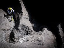 Mavic yellow is just so enduro isn't it! Riding the fantastic Orbea Rallon in the badlands of Zona Zero in the Pyrenees during our "Backcountry Pyrenees" tour in 2014. 
www.basquemtb.com