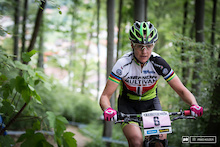 Gunn-Rita Dahle-Flesjaa has been around since 'back in the days'. This veteran is one tough cookie, pulling into second in Albstadt.