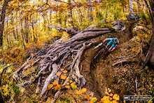 I've taken a ton of photos over the past few months, a countless number of which I am extremely proud of, yet this photo of Jared Graves out for a training ride in Nevados De Chillan may be the one I would place at the top of the list.  Not only is the photo beautiful, so much so that you almost don't notice Jared bar dragging through the corner, but the entire experience of this location, the trail and the time of year is something I will never forget.  


Chillan at the height of fall with all the vibrant colors popping was simply breathtaking.