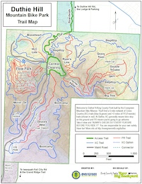 Duthie Hill Trail Map