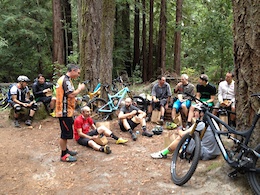 Then feed everyone lunch in the middle of the ride.