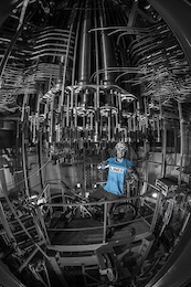 That's exactly where shouldn't be standing in a running nuclear power plant.
Foto: Friedrich Simon Kugi