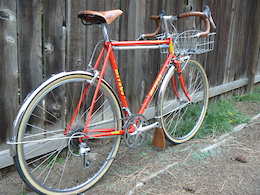 0 1987 Miyata 712 Tri bike turned light tour Randonee