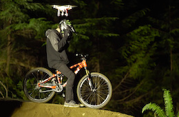 The Night Shoot: Brett Rheeder Rides Coast Gravity Park