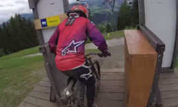 Helmet Cam: Danny Hart Ripping Apart Schladming