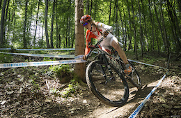The track at Albastadt isn't the monster that Nove Mesto was. In fact, it seems tame in comparison - except that there is more climbing and eight laps for the elite men.