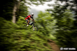 During 1st Himachal Downhill Mountain Bike Trophy 2014 - www.himalayanmtb.com